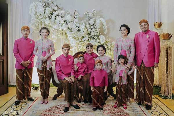 Keluarga Presiden Joko Widodo. (ist) - Presiden Jokowi dan Keluarga Digugat atas Dugaan Nepotisme Dinasti Politik