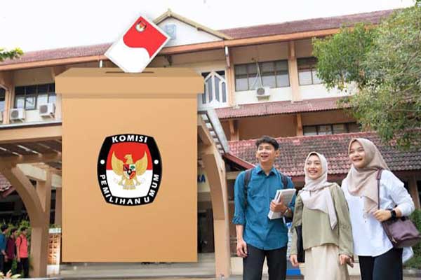 Mahasiswa tetap bisa memilih meski berada di luar domisilinya. (ist) - Jangan Lupa, 15 Januari 2024 Terakhir Pengurusan Pindah Pilih