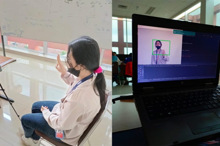 Berawal Tugas Akhir, Mahasiswa Ma Chung Kembangkan Teknologi Machine Learning Bahasa Isyarat