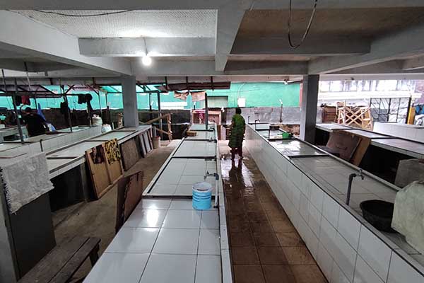 Pasar Kebalen usai direvitalisasi, tinggal penataan pedagang resmi dan penertiban PKL. (ist) - Pasca Revitalisasi Tiga Pasar, Diskopindag Utamakan Pedagang Resmi dan Tertibkan PKL