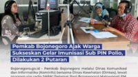 Jawa Timur KLB Polio, Pemkab Bojonegoro Ajak Warga Sukseskan Gelar Imunisasi Sub PIN Polio