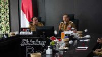 Pj. Wali Kota Batu menerima Kepala BPSDM Pemprov Jatim. (ist) - Pj. Wali Kota Batu Siap Dukung Kegiatan Disaster Leaders Academy