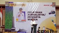 Pj Wali Kota Malang buka Pelatihan Jurnalistik Pewarta Warga. (Seru.co.id/ws10) - Tekan Disinformasi, Pj Wali Kota Malang Buka Pelatihan Jurnalistik Pewarta Warga