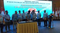 Paguyuban Purnawirawan Polri Jatim Deklarasi Dukung Prabowo-Gibran