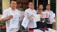 Rilis penggelapan uang jamaah Umroh. (Seru.co.id/wul) - Penggelapan Uang Jamaah Umroh, Pria Asal Blitar Diringkus Polres Malang