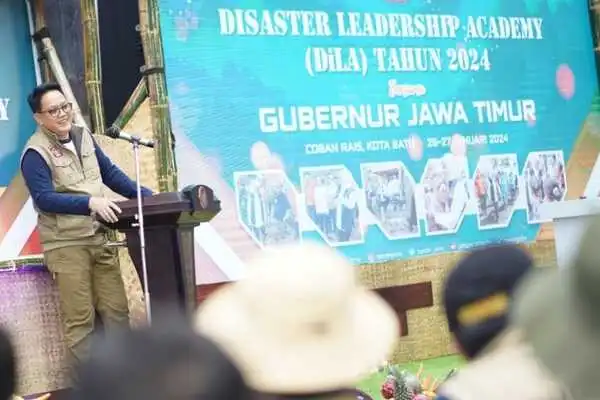 Pejabat Pemprov Jatim Ikuti Disaster Leadership Academy di Coban Rais