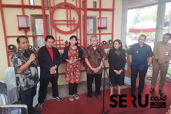 Sesi press conference dengan awak media di Kota Batu. (Seru.co.id/dik) - Tembus Pasar Jepang, Produk Pot Kokedama Desa Sidomulyo Batu