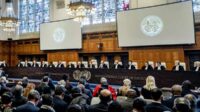 Sidang ICJ. (ist) - ICJ Perintahkan Israel Hentikan Genosida ke Palestina
