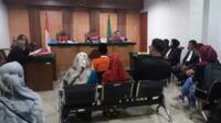 Tamyiz saat melaksanakan sidang putusan. (ist) - Pengasuh Pondok Pesantren di Tajinan Divonis 15 Tahun Penjara
