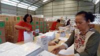 KPU Targetkan Penyortiran dan Pelipatan Surat Suara Rampung Dalam Satu Bulan