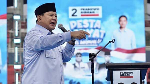 Capres Prabowo Subianto. (ist) - TKN Buka Suara Soal Isu Program Makan Siang Gratis Akan Dilakukan pada 2029