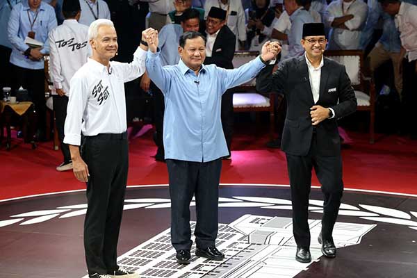 Capres di Pilpres 2024. (ist) - Begini Cara Cek Hasil Pemilu 2024 di Website Resmi KPU