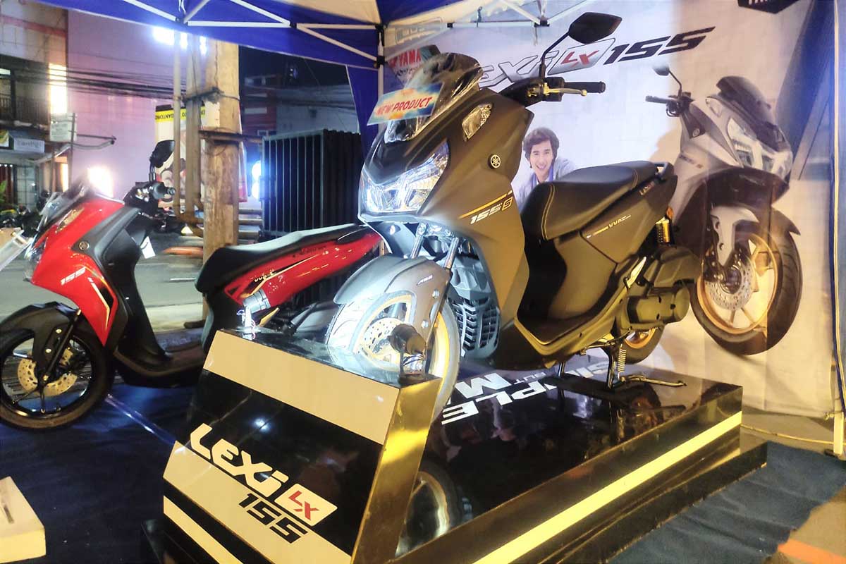 Dua tipe Yamaha LEXi LX 155. (rhd) - Yamaha Perkenalkan LEXi LX 155, Simple But Maxi