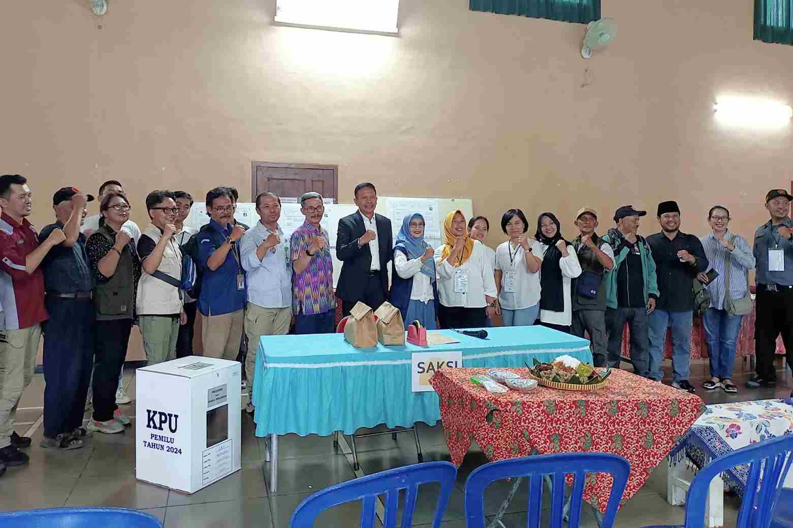 Pj Wali Kota Malang Tinjau Pelaksanaan PSU Tiga TPS di Kecamatan Lowokwaru