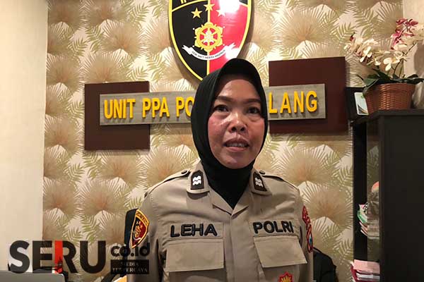 Kanit PPA Satreskrim Polres Malang, Aiptu Erlehana BR Maha. (Seru co.id/wul) - Bercanda Keterlaluan, Santri di Lawang Disetrika Dadanya oleh Kakak Tingkat