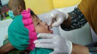 Kegiatan imunisasi Polio disalah satu sekolah PAUD. (ist) - 295.980 Anak di Kabupaten Malang Akan Mendapatkan Imunisasi Polio