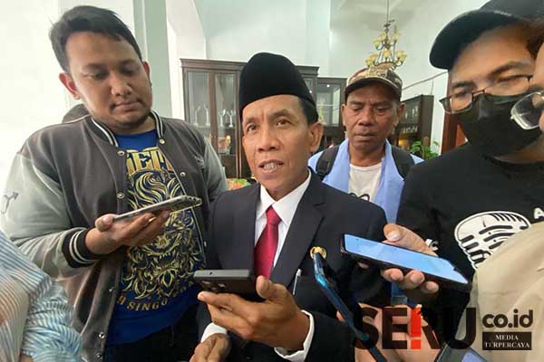Kepala BKPSDM usai pelantikan dan pengambilan sumpah jabatan di Balaikota Malang. (ws9) - Pj Wali Kota Malang Lantik PNS dan Pejabat Fungsional Pemkot Malang