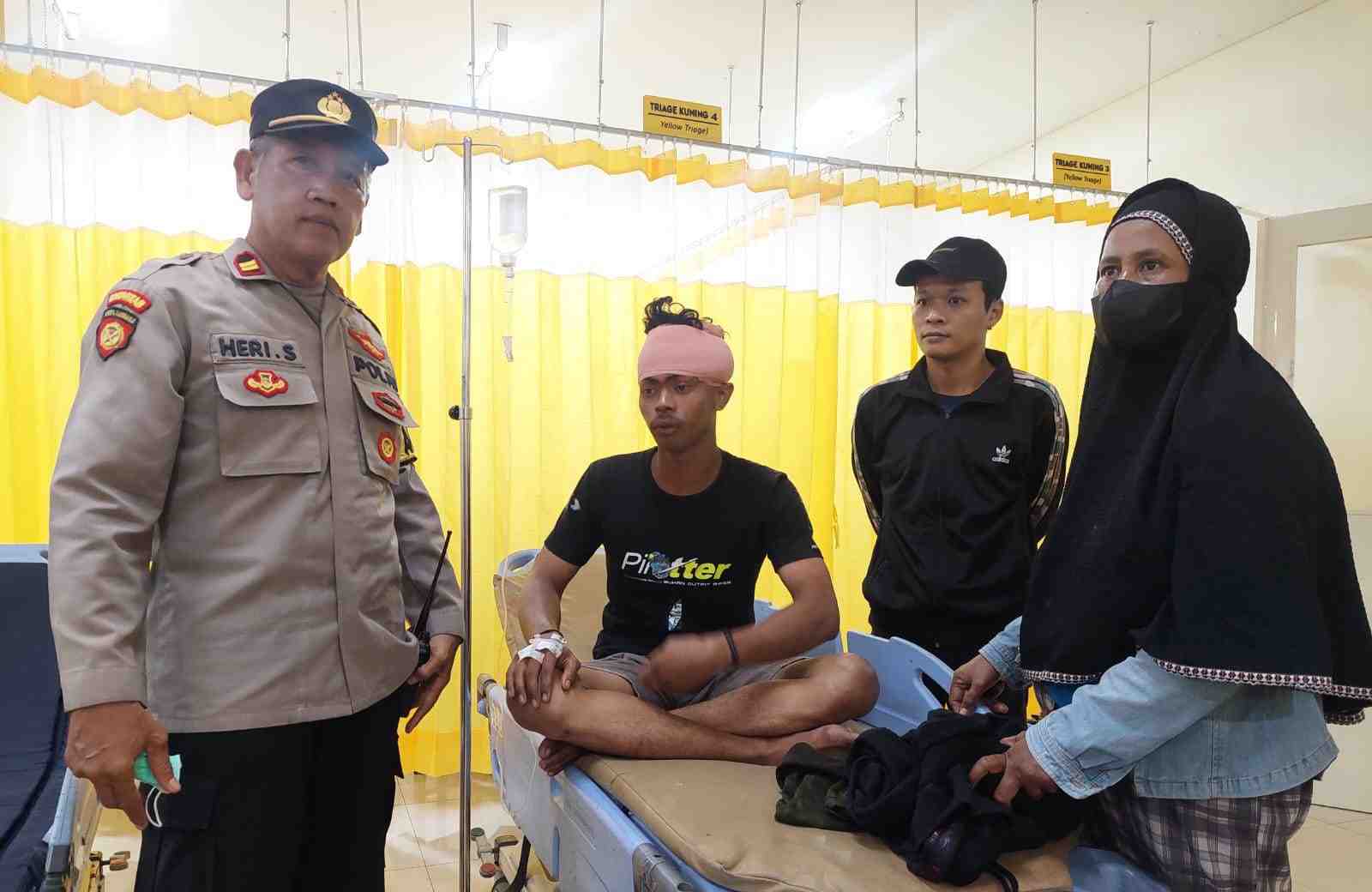 Gangster Berulah di Balas Klumprik, Satu Pemuda Alami Luka Sabet di Kepala