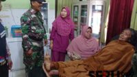 Korban yang tengah mendapatkan penanganan medis di Puskesmas. (ist) - Wanita Lansia Dau Tercebur Sumur Tua