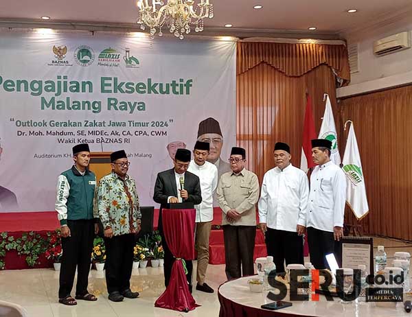 Peluncuran SILAT oleh wakil ketua Baznas RI. (Seru.co.id/ws10) - Kontribusi Positif Zakat, Yayasan Sabilillah Gelar Pengajian Eksekutif