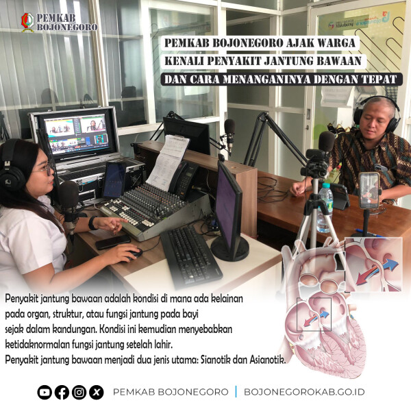 Pemkab Bojonegoro Ajak Warga Kenali dan Menangani Penyakit Jantung Bawaan