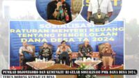 Pemkab Bojonegoro dan Kemenkeu RI Gelar Sosialisasi PMK Dana Desa 2024