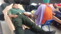 Personel Kodim 0833 Turut Donor Darah Jelang Ramadan