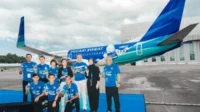 Garuda Indonesia Livery Pocari Sweat, Komitmen Dukung Sport Tourism di Indonesia