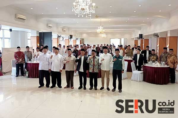 Peserta pengajian eksekutif Malang Raya di auditorium masjid Sabilillah. (Seru.co.id/ws10) - Kontribusi Positif Zakat, Yayasan Sabilillah Gelar Pengajian Eksekutif