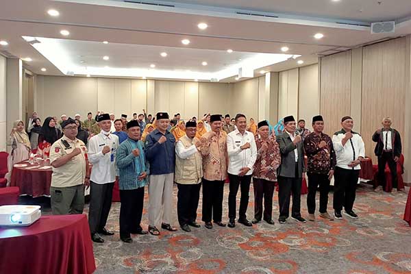 Peserta sosialisasi penerimaan hibah daerah kepada organisasi kemasyarakatan melalui APBD Tahun 2024. (Seru co.od/ws10) - Pj Wali Kota Malang Berharap Hibah Daerah Dapat Menggerakkan Roda Pembangunan