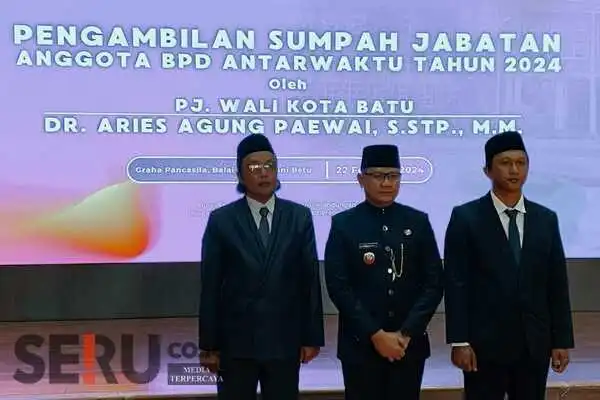 Pj Wali Kota Batu Minta BPD dan Kades Bisa Berkolaborasi
