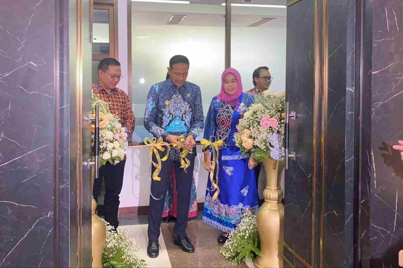 Pj Wali Kota Malang Resmikan Ruang Rapat dan Pemeriksaan Bapenda Kota Malang