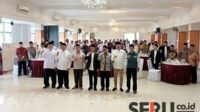 Pj Wali Kota Malang bersama peserta pengajian eksekutif Malang Raya di auditorium masjid Sabilillah. (ws10) - Pj Wali Kota Malang Hadiri Pengajian Eksekutif dan Peresmian SILAT Yayasan Sabilillah