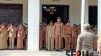 Pj Wali Kota Malang siap tindak tegas ASN yang melanggar netralitas Pemilu 2024. (Seru.co.id/ws10) - Pj Wali Kota Malang Bersama PNS Deklarasi Netralitas Pemilu 2024