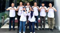 Rektor UMM diapit para Pengurus PWI Malang Raya. (ist) - Sinergisitas PWI Malang Raya dan UMM, Bakal Kembangkan CoE Jurnalistik