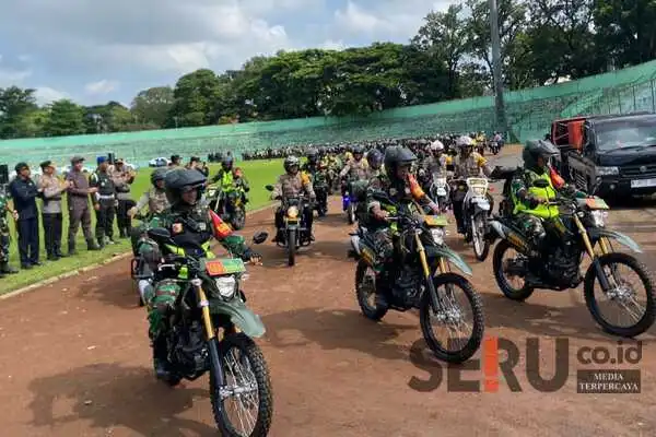 Apel Gelar Pasukan, Pj. Wali Kota Malang: Ribuan Personel Siap Amankan Pemilu 2024