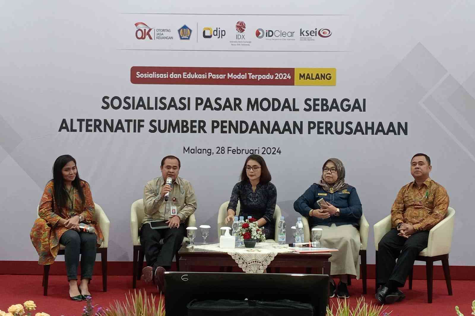 OJK Goes To Malang, Gelar Sosialisasi dan Edukasi Pasar Modal Terpadu