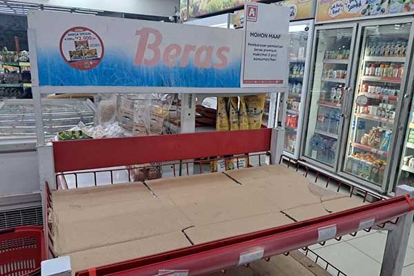 Stok beras. (ist) - Bapanas Janjikan Beras Tak Langka Lagi dalam Pekan Ini