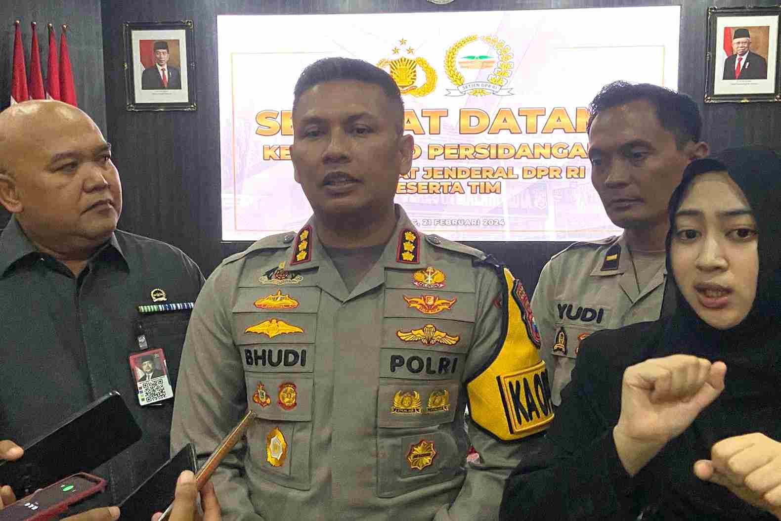 Sekjen DPR RI Belajar ke Polresta Malang Kota Terkait Status WBPM