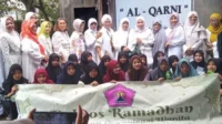 Babinsa Pandanwangi Pendampingan Baksos Ramadan di Panti Asuhan Al-Qorni