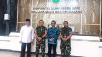 Dandim 0833 Kunker ke UIN Maulana Malik Ibrahim Malang