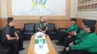 Dandim 0833 Terima Audiensi FKB PETA Kota Malang