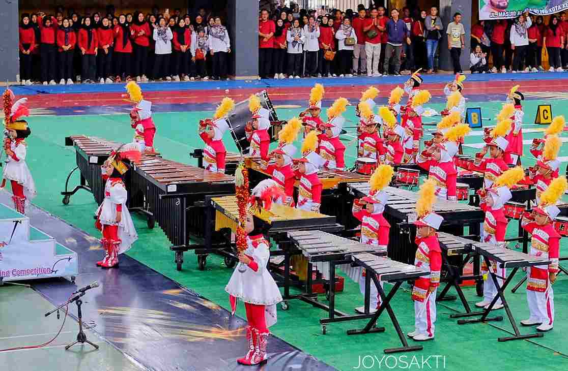 TK ABA 2 Nganjuk Juara Umum Turnamen Marching Band se-Jatim