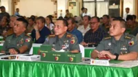 Pangdam V/Brawijaya Pimpin Rakor Percepatan Area Tanam dan Pompanisasi