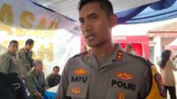 Kapolres Jember saat wawancara bersama wartawan. (Seru.co.id/amb) - Distribusi Suara ke Provinsi, Kapolres Jember: Bila Ada yang Menghambat, Akan Diproses Hukum