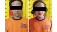 Kedua pelaku pengedar sabu. (ist) - Dua Pengedar Sabu Diringkus Beserta 12 Poket Sabu Siap Edar