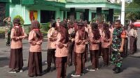 Kodim 0833 bina puluhan anggota Pramuka Saka Wira Kartika. (ist) - Kodim 0833 Bina Puluhan Anggota Pramuka Saka Wira Kartika