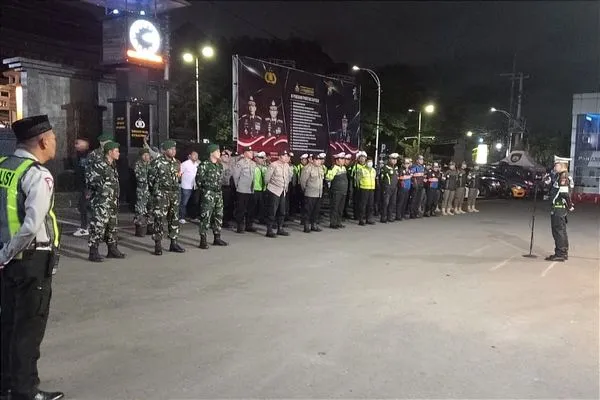 Kodim 0833 Kerahkan Personel Patroli Gabungan Kondusifitas Kamtibmas