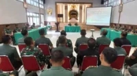 Korem 083/Bdj Menerima Kunjungan Tim Audit Itdam V/Brawijaya