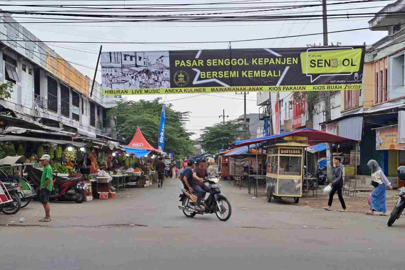 Sempat Mati Suri, Pasar Senggol Kepanjen Kembali Buka